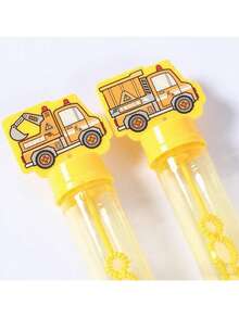 10Pcs Empty Engineering Vehicle Pattern Bubble Tubes(Bubble Liquid Is Not Included),Thick Plastic Party Bubble Stick , Reusable Bubble Soap Bottle,Engineering Vehicle Party Favors & Decorations,Construction Vehicle Party Supplies,Outdoor Party Decoration,Bubble Birthday Party Gift,Gender Reveal Party Decor,Birthday Decorations,Babyshower Supplies,Wedding Decor,Wedding Items,Bridal Shower Favors,Holiday Party Supplies