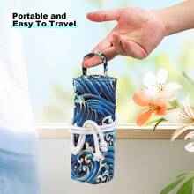 Neue Leinwand Häkelnadel Organizer Tasche, Nähzubehör Aufbewahrung, tragbare Reise DIY Stricknadel Halter, geeignet für Nähbegeisterte und Anfänger