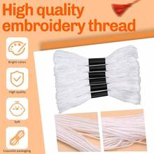 Z26 Skeins Embroidery Floss Black Embroidery Thread Friendship Bracelet String Cross Stitch For DIY Making Embroidery CraftsZ2