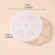 Organizador de joyas hecho a mano - Solución de almacenamiento de aretes de plástico transparente y con estilo, perfecto para herramientas de manualidades, accesorios y organización de joyas, ideal para la decoración del hogar y como regalo, mejora tu espacio con esta versátil caja de almacenamiento para todos tus artículos preciados, perfecta para regalar en días festivos y ocasiones especiales