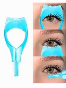 Bộ 2/1 dụng cụ chuốt mascara 3 trong 1, bao gồm dụng cụ bảo vệ mascara, dụng cụ hỗ trợ chuốt mi, 1 dụng cụ trang điểm tái sử dụng, phù hợp cho người mới bắt đầu chuốt mascara và kẻ mắt tự nhiên không bị vón cục, bao gồm dụng cụ tách mi và nhíp, lý tưởng cho các bạn nữ, quà tặng, du lịch, đồ dùng giá rẻ, vật dụng cần thiết khi đi du lịch. - Nhiều màu - Xem 6