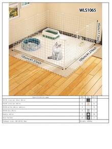 Easy Install Indoor Cat Fence, Home Use Rabbit Fence, Dog Cage, Cat Game Fence, Cat Gate, Cat Cage - Multicolor - View 25