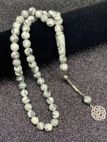 1pc 45pcs 10mm Muslim Prayer Beads, Meaning Peace And Blessings - Multicolor - View 2