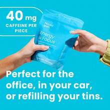 NeuroGum Energy & Focus Supplement – Sugar-Free Caffeine Gum With L-Theanine, Vitamin B6 & B12 – Nootropic Chewable For Men & Women – Vegan, Keto-Friendly – Peppermint – 90 Pieces - Gói 1 - Xem 4