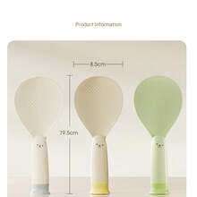 2 PCS Rice Scooper Professional Rice Spoon Rice Spatula Standing Rice Spoon With Suction Cup Non-Stick Rice Scooper For Kitchen