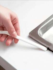 2/4 件套软毛奶瓶清洁刷 - 温和擦洗，易于清洁和存放，适用于厨房和水瓶，白色和青色手柄，奶瓶清洁剂 | 符合人体工程学的手柄 | 耐用塑料 - 白色 - 查看 3