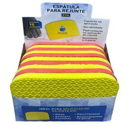 ESPÁTULAS PARA REJUNTE - KIT C/ 10 - ALOZ