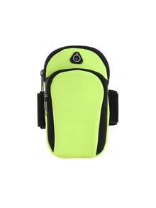 跑步臂带手机支架，男女通用跑步臂保护收纳袋，带拉链吸汗腕带，运动健身徒步臂带袖 - 黑色，吸汗臂包，适用于健身房健身运动跑步慢跑户外徒步和骑行跑步配件健身包女士运动包 - 彩色 - 查看 11