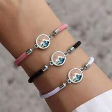 不锈钢芥菜籽手链，芥菜籽饰品，信仰链手链，山脉，男女皆宜的礼物