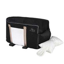 Dog Car Seat, Central Console Small Dog Car Booster Seat, Small Dog & Cat Central Console, Dog Booster Seat, Pet Car Seat With Cushion Board And Safety Belt To Prevent Tipping Over Cat Carrier Cat Backpack Bike Trailer