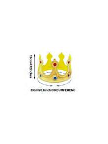 1pc Children's King/Queen Crown Headband, 8 Styles Available