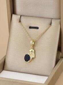 1 chiếc vòng cổ thép không gỉ đính đá Cubic Zirconia nhiều màu sắc thời trang dành cho nữ, Bạch Dương, Kim Ngưu, Song Tử, Cự Giải, Sư Tử, Xử Nữ, Thiên Bình, Bọ Cạp, Nhân Mã, Ma Kết, Bảo Bình, Song Ngư, Thích hợp cho tiệc tùng, đeo hàng ngày, phong cách Châu Âu & Mỹ, cá nhân hóa, hào phóng, đá Cubic Zirconia, trang sức cưới, quà tặng cho con gái, người thân, bạn bè, sinh nhật, ngày lễ tình nhân, quà tặng cho cặp đôi - Vàng - Xem 17