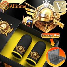 New Helmet Pattern Finger Sleeves, Anti-Slip & Sweat-Proof Gaming Finger Sleeves, Enhance Touchscreen Fluency, Designed For Mobile Gamers