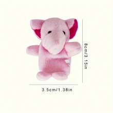 10pcs Colorful Wooden Finger Puppets Set - For Teens Interaction, Party Supplies, Birthday Gifts