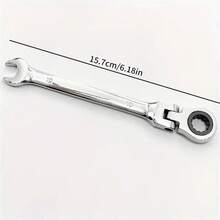 10mm Quick Auto Repair Tool, Multi-Size 72 Teeth Swivel Head Spline Ratchet Wrench - Multicolor - View 10