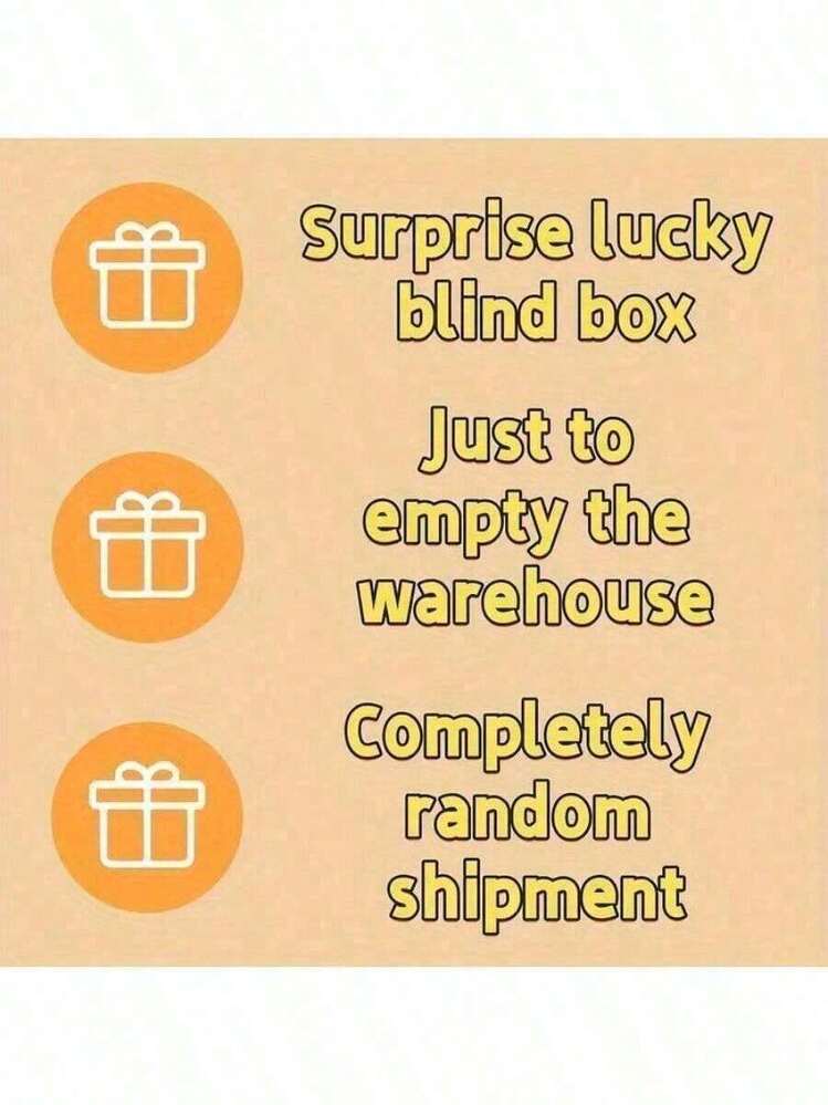 Limited Edition Mystery Blind Box-Where Exclusivity Meets Surprise, Packed With Handpicked Jewelry Treasures You Won't Find Anywhere Else! Each Box Holds A Single, Randomly Selected Set Of Stunning Pieces, Chosen From A Curated Collection Of Earrings, Necklaces, Bracelets, And Even Elegant Gold Jewelry Sets-Making Every Unboxing A Thrilling Gamble For Something Truly Special. - Nhiều màu - Xem 8