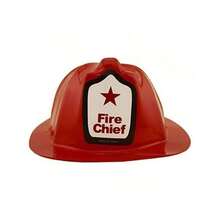 24-Piece Set Of Firefighter Chief Themedal Party Hats - Soft Plastic Party Favors - Default - View 4