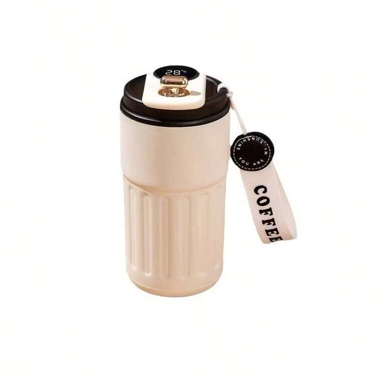 Stainless Steel Thermal Cup With Handle And Digital Temperature Gauge – 420ml - 彩色 - 查看 8