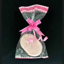 Transparent Decorated Bags 50 Units Sizes To Choose From - 粉紅色蕾絲 - 查看 2
