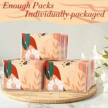 22 Packs Travel Tissue Packs Pocket Tissues Travel Size 8 Count 3ply Paper Pocket For Travelling Wedding Party Favors Car Handbags Pockets - như hình ảnh - Xem 3