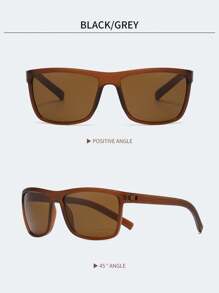 Fashionable Sunglasses For Men And Women, High-Definition Fantasy Lenses, Retro Square Frames, Fashionable And Multi-Color Optional, Classic Glasses, Uv400 Protection, Suitable For Daily Wear, Driving, Fishing, Street Shopping, Photo Props, Is A Great Gift For Holidays