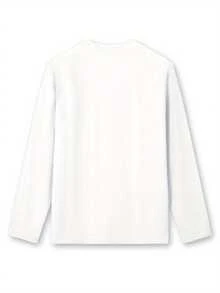 New Women's Sweatshirt Long Sleeve Lemon Graphic T-Shirt For Women - Bright Yellow Casual Blouse, Lightweight And Versatile For Daily Wear And Vacation, Ideal For Spring/Summer - Women's Clothing, Summer Fashion, Relaxed Fit, Comfortable Fabric, Spring Wardrobe, Geometric Pattern, Breathable Material, Crew Neck T-Shirt, Women's Fashion Loose And Comfortable - Trắng - Xem 5