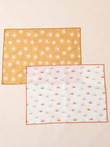 2 件防水婴儿换尿布垫可折叠婴儿换尿布垫，多用途换尿布台垫 - 彩色 - 查看 17