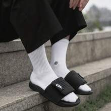Nike Sandalias de exterior con  Offcourt Slide para hombre - Negro - Ver 6