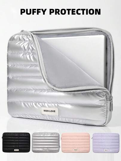 1 件韩国 Ins 风格防水防震电脑包适用于 11 英寸平板电脑、13 英寸 14 英寸 15 英寸笔记本电脑 iPad 保护套教室笔记本电脑包教室包教师收纳包教室整理包返校笔记本电脑包女士 书包大学必备笔记本电脑套秋季大学必备 书包