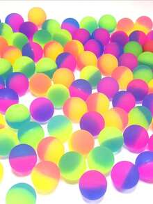 10/20 Bolinhas Saltitantes Brilhantes de Natal, Bolinhas Saltitantes Luminosas, Bolinhas Saltitantes de Borracha de 1.06-Polegadas, Pacote, Adequadas para Presentes de Jogos de Festa de Aniversário, Presentes de Natal, Lembrancinhas de Festa (Estilos Aleatórios)