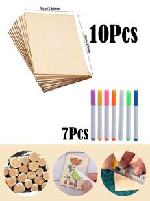 1-32pcs Unfinished Plywood Craft Boards - Measuring 5.91 Inches X 3.94 Inches 2 Mm Thick Compatible With Laser Cutting, Engraving, And Wood Burning - Multifunctional Plywood Sheets Measuring 5.91 Inches X 3.94 Inches And 2 Mm Thick.