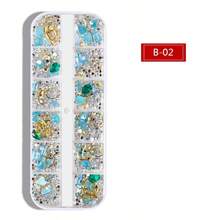 1 صندوق ، مجوهرات أسنان يو تو كيه لامعة قابلة للتجميع مجوهرات صغيرة بالأحجار الكريمة الدائرية لإضفاء الطابع الأنيق على أسنانك لتزيين جسمك على الموسيقى العالمية والحفلات!