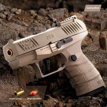 2025-1 szt. Nowy pistolet zabawkowy z tworzywa ABS PPQ, pistolet powtarzalny dla dzieci, pistolet na miękkie kule PPQ, bitwa dla dwóch graczy, konkurencyjny pistolet na miękkie jajka, to prawdziwa dekompresja! Nie można się zatrzymać, Taiyuan jest kreatywny – różnorodność stylów kolorystycznych, idealny prezent świąteczny dla dzieci, prezenty urodzinowe, zabawki na prezent, prezenty wielkanocne, prezenty na Halloween, idealne prezenty, prezenty