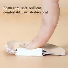 2/4/6pcs Genuine Leather Forefoot Pads - Breathable, Non-Slip, And Sweat-Absorbing, Suitable For High Heels And Sandals.These Pads Enhance Grip And Cushioning For The Feet, Providing Comfort With Cowhide Insoles-Insole Solid,Insole Anti Slip,Insole Slip On Design