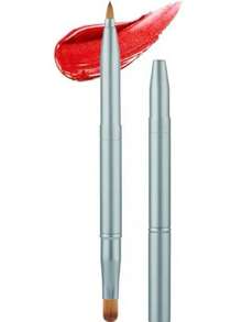 可伸缩双头唇刷，带盖，柔软毛化妆刷，多功能唇刷化妆工具，赠品 - 彩色 - 查看 13