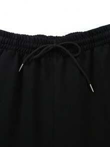 2PCS Men's Casual Sports Exercise Set, Comfortable And Breathable Casual Sports Stand-Up Collar Sweatshirt And Sports Jogging Pants, Fitness Exercises, Running Exercises, Golf, Tennis, Cycling, Gifts, Festivals, Leisure Weekends - màu đen - Xem 7