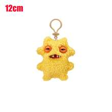 毛绒钥匙扣 搞笑 Fuggler 丑牙怪兽 Fuggler 儿童毛绒玩具 尼德尔先生 贪婪的咧嘴笑的傻瓜 可爱毛绒收藏背包吊坠