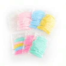 10 Pieces Reusable Eyelash Lifting Kit Silicone Laminating Pad 3D Eyelash Perming Rods Extension Curling Pad Makeup Tool - Multicolor - View 5