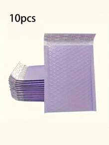30pcs Purple Bubble Mailers, 4.3" X 7.5", Padded Polyethylene Bubble Mailing Envelopes, Small Business Packaging, Shipping Envelopes, Padded Envelopes, Mailing Envelopes, Shipping Supplies