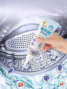 Mold Removal Gel Cleaner - Suitable For Household Kitchen Sinks, Walls, Tiles, Bathrooms, Washing Machines And Refrigerators. Effectively Cleans Dirt Without Scrubbing - Easy To Use And Clean Thoroughly Caulk - Front Load Washer Cleaning SolutionMold Remover Gel - Effective Mold Cleaner For Household Shower, Kitchen Sinks, Walls, Tiles, Grout, Bathrooms, Washing Machine And Refrigerator Strips Heavy Duty Gel Cleaner