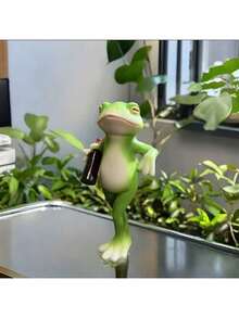 1 Tượng ếch nhựa vui nhộn trang trí sân vườn, Tượng trang trí sân vườn nghệ thuật, Chậu trồng cây treo tường, Chậu trồng cây để bàn văn phòng tại nhà, Trang trí nhà sáng tạo, Trang trí cây trong nhà, Trang trí ngoài trời, Tượng trang trí chậu trồng cây, Quà tặng tốt nghiệp cho bạn bè, người yêu và gia đình - Nhiều màu - Xem 9