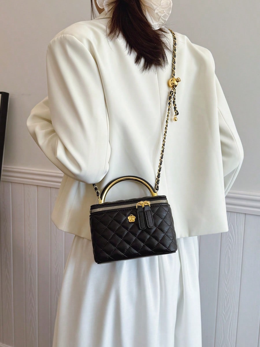 حقيبة يد سوداء كاجوال متعددة الاستخدامات