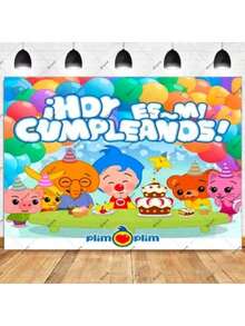 Anime P-Plim P-Plim Anime Flag Polyester Digital Printing Banner For Bedroom Wall Art Tapestry Decoration Flag - trắng - Xem 1