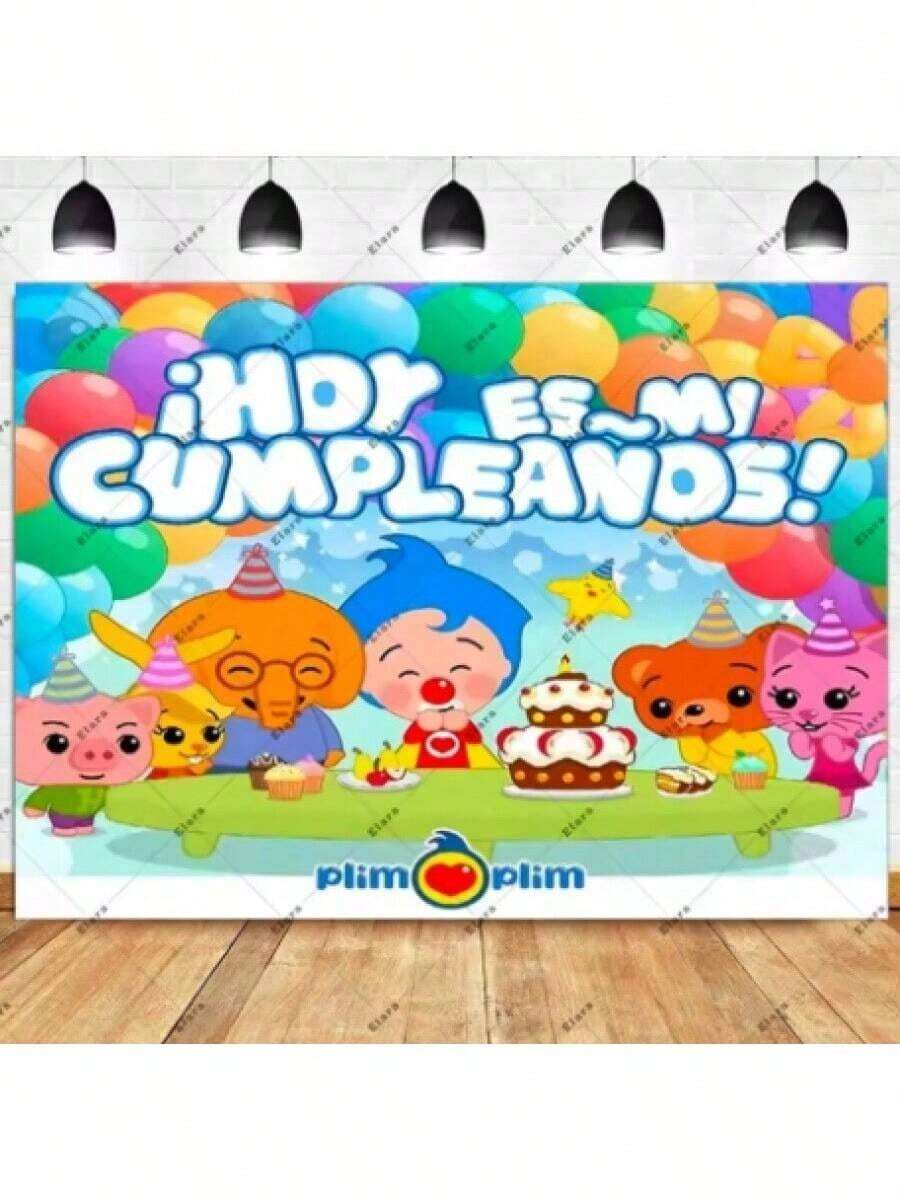 Anime P-Plim P-Plim Anime Flag Polyester Digital Printing Banner For Bedroom Wall Art Tapestry Decoration Flag - trắng - Xem 1