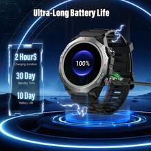 Ordtop Fempoin Reloj Inteligente Mujer, 1.43" AMOLED Display Smartwatch Con Llamadas, Smart Watch Monitor De Sueño/SpO2, Podómetro, 110+ Modos Deportivos Impermeable Reloj Deportivopara Android IOS - màu đen - Xem 7