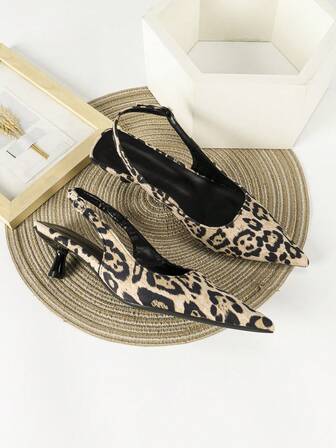 2025 年秋冬 4 厘米黑色高跟鞋，尖头派对礼服鞋，一脚蹬细高跟鞋，女士尖头高跟鞋，小猫跟鞋，优雅