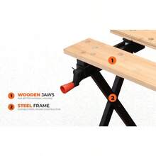 BLACK+DECKER Workmate 301 Workbench WM301XJ - Black - View 9