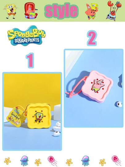 SPONGEBOB Portefeuille étoile de grande taille Spongebob SquarePants, portefeuille à fermeture éclair mignon de dessin animé, petit portefeuille, porte-monnaie, mini sac de rangement, étudiant, garçon et fille, été, accessoire de portefeuille pour femme, mini portefeuille, porte-monnaie, fête de festival, accessoires et accessoires de photographie, fête d'anniversaire, Halloween, Noël, Thanksgiving, Fête des enfants