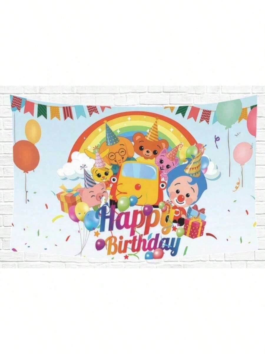 Anime P-Plim P-Plim Anime Flag Polyester Digital Printing Banner For Bedroom Wall Art Tapestry Decoration Flag - trắng - Xem 1