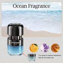 1pc Car Fragrance Diffuser, Solid Scented Gel Air Freshener, Long Lasting Odor Eliminator For Car Interior - A - View 11
